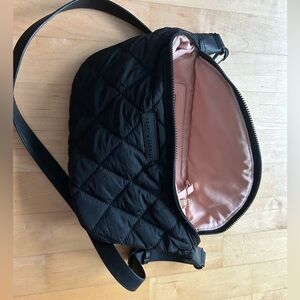 Poppy & Peonies Quilted cross body bag